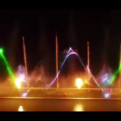 China Mix Modern High Tech Water Fire Dancing Fountains With Good Quality for sale