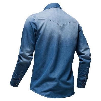 China Wholesale Custom Denim Blue Jean Jacket Men Best Price Men's Denim Jacket Breathable Cotton Spandex Jeans Jacket for sale