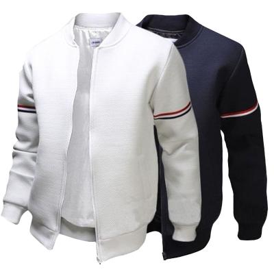 China Polyester / Cotton Used Jacket Mens Jackets New Fashion Plus Size Mens Jackets With Full Zipper for sale