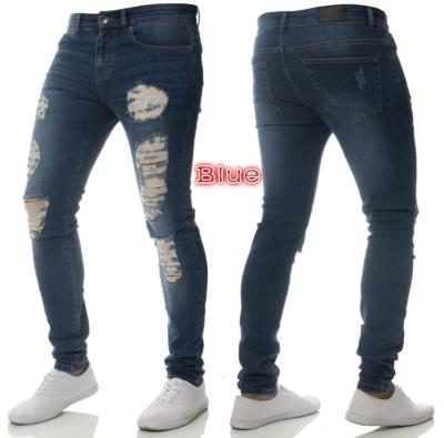 China 2020 New Jeans Fashion Women Friend Sustainable Custom Distressed Slim Fit Ripped Pants Comfortable Stretch Skinny Jeans Tapered Pants for sale