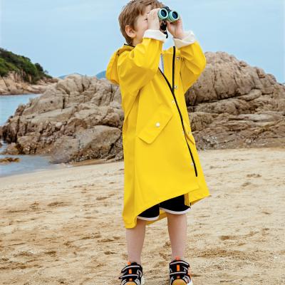 China Wholesale Customized Reusable Raincoat 100% Rainfreem PU Kids Rain Coat Poncho Raincoat For Kids for sale