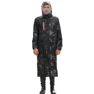 China 100% Green PVC Raincoat Polyester Rainfreem Raincoat Europe Adult Wear Raincoat Camouflage Raincoat Windproof Raincoat Style Raincoat for sale