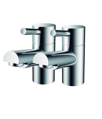 China Chrome Bathroom Mixer Taps Single Handle Bathroom Faucet T8205 for sale