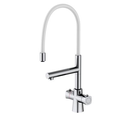 China Chrome Finish Instant Boiling Water Tap / Boiling Hot Water Faucet Taps for sale