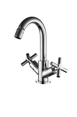 China Double Handles Brass Contemporary Bath Faucets 3 Years Warranty for sale