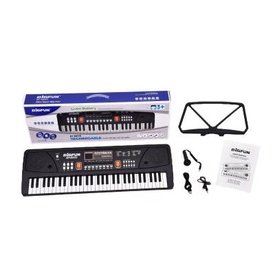 China BF-6301C Plastic Toy Musical Keyboard Instrument 61 Keys Digital Keyboard Toy Piano Electronic Organ For Wholesale for sale