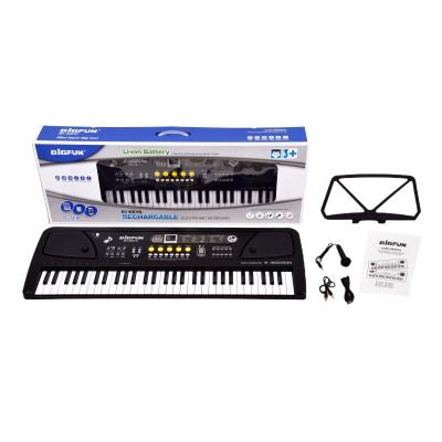 China Best Toy Musical Instrument Toy Piano 61 Keys BF-8301C Keyboard Kids Plastic Selling Electronic Organ Teclados For Children for sale