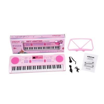 China High Quality BF-6302CL Plastic Music Keyboard 61 Keys Electronic Digital Piano For Kids Music Education Teclados Musical for sale