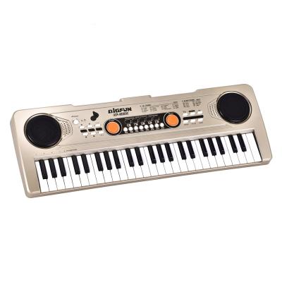 China Plastic New Portable Toy BF-530B1 2023 Piano 49 Keys Keyboard Instrument Electronic Organ Toy Musical Keyboard For Children for sale