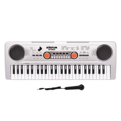 China Plastic BF-530B1 Children Play Piano Toy Musical Instrument Electronic Organ 49 Keys Digital Keyboard For Wholesale for sale