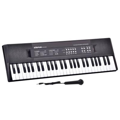 China BF-5438 54 Keys Electronic Organ Toy Piano Children Toy Electronic Plastic Keyboard with Microphone Keys for Kids for sale