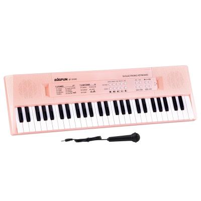 China BF-5438C 54 Plastic Main Kid Piano Keyboard Multifunctional Teaching Model Electronic Organ for sale