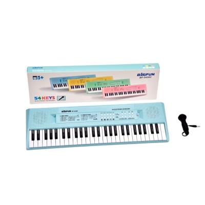 China BF-5438C 54 Keys Plastic Play Musical Toy Keyboard Instrument Electronic Toy Piano Organ For Children for sale