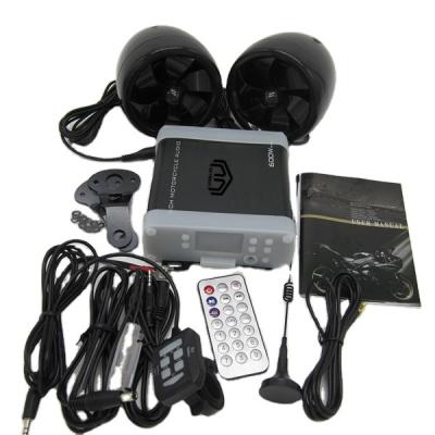 China 2016 New 12v Audio System For Motorcycle ATV UTV ect Shark Motorcycle Audio With FM AUX Radio SD USB. IN 5800BT97D for sale