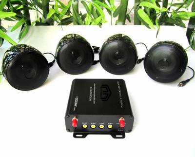 China Luxury Intelligence Audio Power Amplifier Binding Musical Sound Amplifier 4 Channel For Motorbike for sale