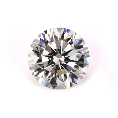 China Game or color fire GH color vvs synthetic lab created loose round cut moissanite stone gra moissanite for sale