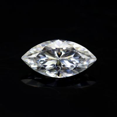 China loose color marquis cut vvs moissanite vvs clarity d color vvs play or fire 4.5*9mm synthetic diamond stone color for sale