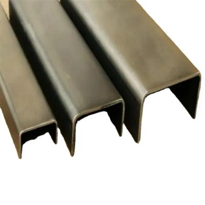 China Best Selling A36 Q235B Q345B Structure C Channel Steel A36 Steel C Channel for sale