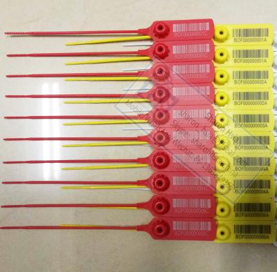 China Double-numbered plastic seals safety no. TSS-RTPS200 (Xfseal) TSS-RTPS200 by Tote Seals Model for sale