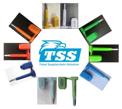 China C-TPAT High Security Cargo Container Gaskets Compliant Bolt Seals No. model NEW TSS-BS02 (TS seal) NEW TSS-BS02 for sale