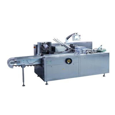 China Horizontal Food Cardboard Box Package Machine Automatic Carton Packing Machine for sale