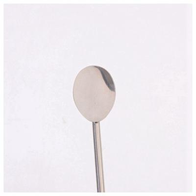 China Special Hot Selling Cocktailshaker Stainless Steel Metal Spoon Straw Stainless Steel Cocktail Stick Spoon For Holding Bar for sale