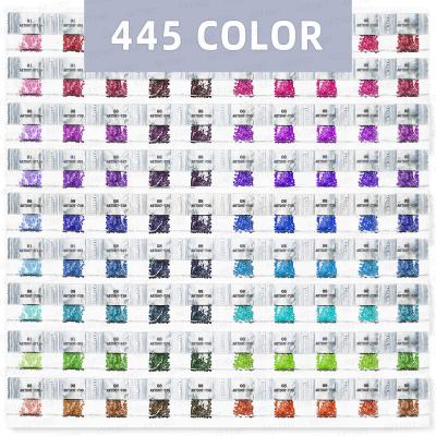 China Modern Diamond Painting Square /Round Drills DMC 445 Colors Rhinestone Beads 200pcs/Bag For 5d DIY Diamond Art for sale