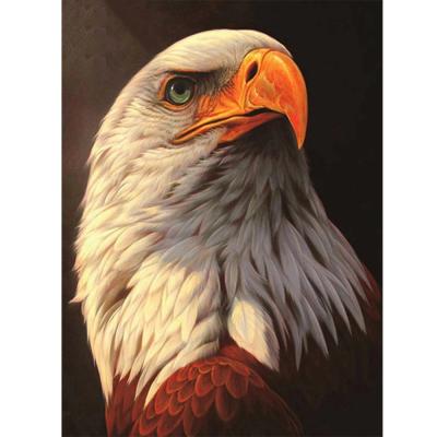 China Modern Diamond Embroidery Mosaic Animal Home Art of Diamond Painting Stitch Wall Decor Kits Eagle Cross for sale