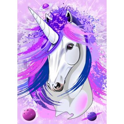 China Mosaic Modern Unicorn Embroidery Diamond Painting Full Square /Round Decoration Home Wall Art for sale