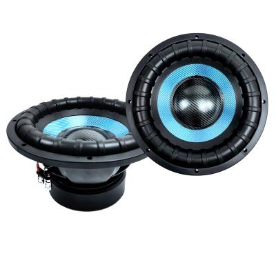 China SW-12FI Blue 12inch Car Audio Subwoofer 12 Cone Speaker 1500W MAX Magnet Power Fiber Glass Universal for sale