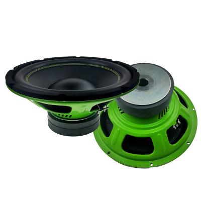 China SUB-1221GR 12inch Car Audio Subwoofer 12 700W MAX Magnet Green Cheap Woofer SUB-1221GR for sale