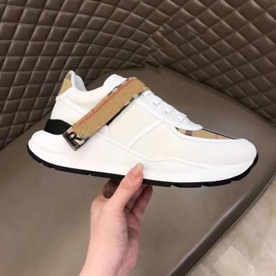 China Cushioning Wholesale Designer Copy Grid Printed Check Pattern Leather Luxury Shoes For Women Shoes Famous Brand Mens Sneakers for sale