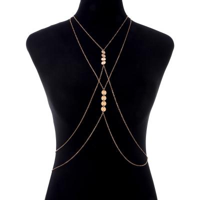 China 2022 new CLASSIC long chain sexy women's body ladies' decorative chain for sale