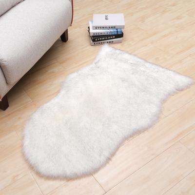 China Cheap Price Wholesale Washable Long Wool Blanket Thick Sheepskin Rugs Carpet Rug Area Rugs Faux Fur Thick Blankets for sale