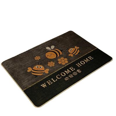 China New non-slip customizable canvas woven soft mat for sale