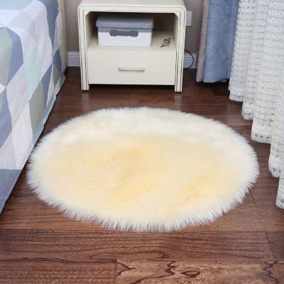 China Stain Resistant New Style Customizable High Quality Artificial Wool Thick Carpet for sale