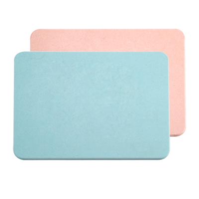 China New Non-slip Customizable Diatomite Bathroom Water-absorbing Noise Dampening Mat for sale