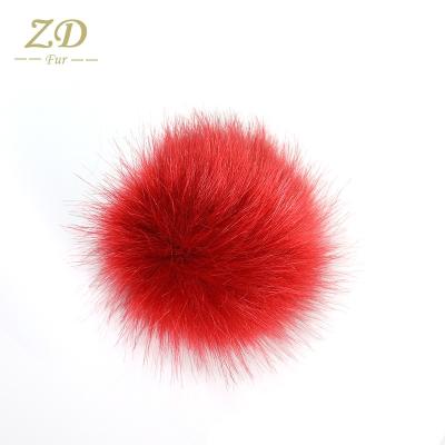 China Eco-Friendly Mini Korean Faux Fur Key Chain Key Chain Pom Pom for sale