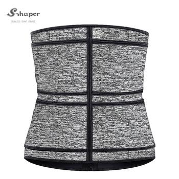 China China Manufacturer Antibacterial Neoprene Female 2 Strap 9 Bone Waist Trainer for sale