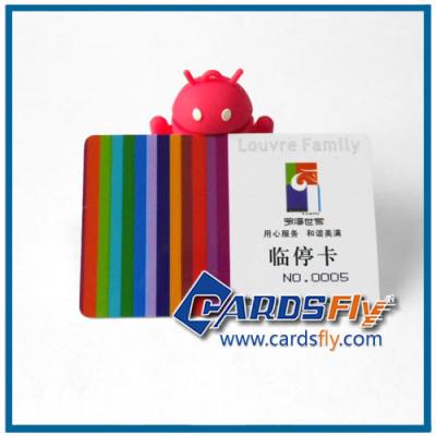 China plastic loyalty card for sale