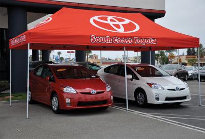 China Tienda plegable 10x20 pie, del toldo de la fácil instalación grande coche 2 que parquea la tienda de refugio de Sun en venta