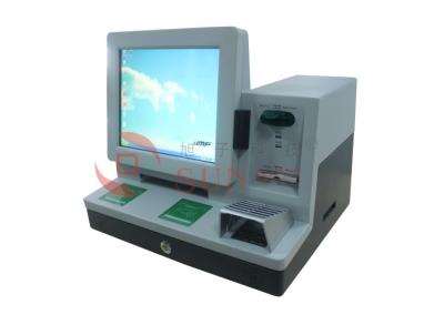 China Computer Tabletop Kiosk Moniter NFC Swipe Card Reader Payment With PCI 3.0 EPP for sale