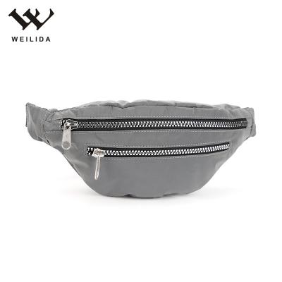 China High Quality Single Nylon Bag Multipocket Fanny Bag Water Proof Sports Bum Bag Casual Chest Waist Bag for sale