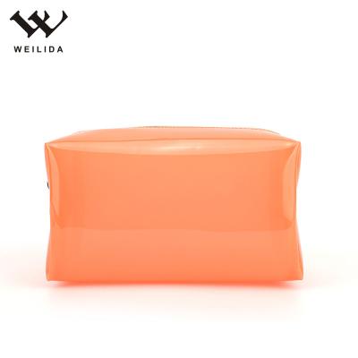 China High Capacity Fashion Travel Makeup Bag TPU Transparent Toiletry Bag Cosmetic Bag for sale