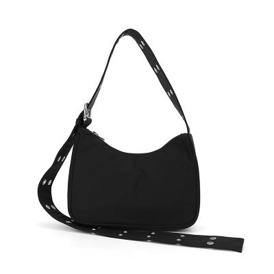 China Women For Fashionable Black Armpit Tote Hand Bag Fashion Shoulder Bag Lady Bags Office for sale