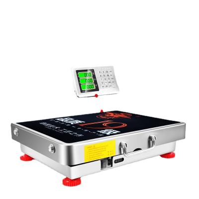 China Weight and Value Testing Balance Weighing Scale 300kg Wireless Platform Scale Portable Wireless Separate Wifi Electronic Scale for sale