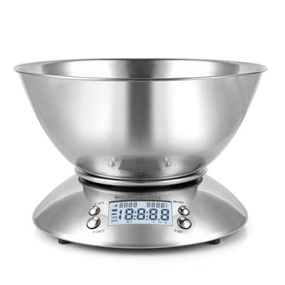 China Household Weighing Electronic Scale Dawood New Arrived Baking Cooking Weight Stainless Steel Digital Food Kitchen Scale for Measurements in Grams and Ounces for sale