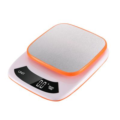 China With NEW Design Scale Tray Multifunctional Electric Balance 5kg Household 10kg Touch Keypad Kitchen Food Weighing Smart Digital Scale for sale