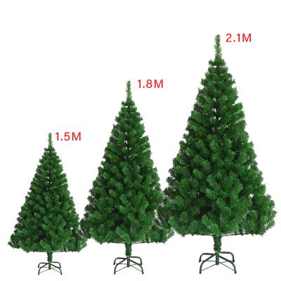 China European Chirstmas New and American Wholesale Christmas Decor PVC Tied Artificial Tree Christmas Tree Simulation Cedar Cipher Decoration for sale