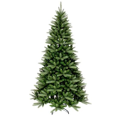 China Wholesale New 210CM PVC Mix Pe PVC Pet Headed Mixed High End Christmas Tree Christmas Decoration for sale